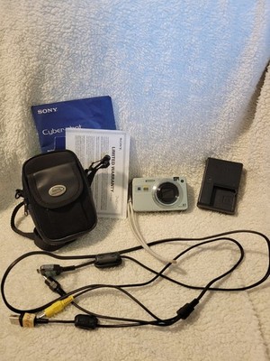Sony Cyber-shot DSC-W150 8.1MP Digital Camera W/ Battery + Charger - WORKS