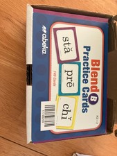 Abeka Blend Practice Cards B Homeschool Phonics 149 Flashcards Complete