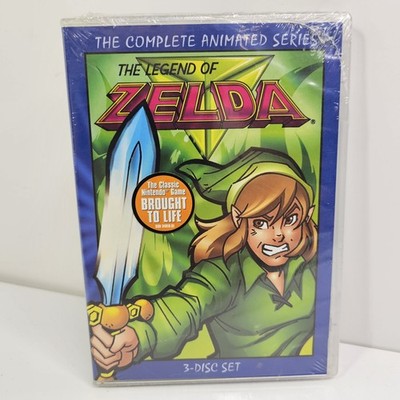 The Legend of Zelda - The Complete Animated Series (DVD, 2005, 3