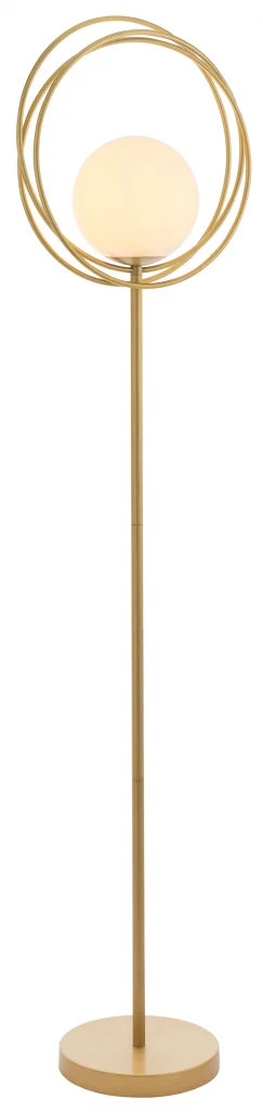Floor Light Gold Emilio Opal Endon 92492