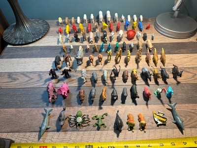 Vintage Toy Animals Lot of 95 Dogs Farm Zoo Jungle Figures Various Manufacturers