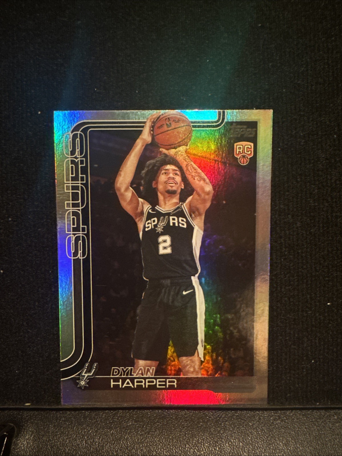 2025-26 Topps - Dylan Harper #202 Rainbow Foilboard (RC)