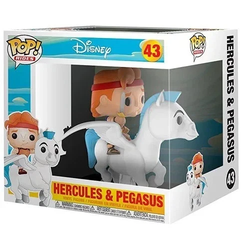 Funko Pop! Rides: Disney - Hercules (w/ Pegasus) #43