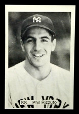 1975 TCMA All Time New York Yankees Team Black Phil Rizzuto Baseball Card EX-MT