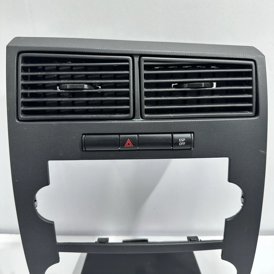 Dodge Charger Magnum 2005-2007 tablero central radio bisel moldura negro OEM Foto 2 de 4