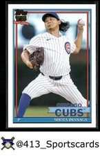 2026 Topps Series 1 Shota Imanaga 1991 Topps 35th Anniversary Cubs #T91-89