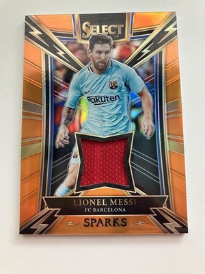 2017-18 Panini Select Sparks Memorabilia Lionel Messi /75