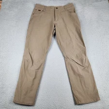Kuhl Pants Mens 32x28 Brown Resistor Tapered Outdoors Hiking Camping Casual