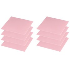 8 Pcs Thermal Pads 100x100x1.5mm for CPU GPU M.2 SSD NVMe Pink