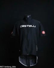 Castelli Gabba rosso corsa windstopper men's jersey (XXL) #417