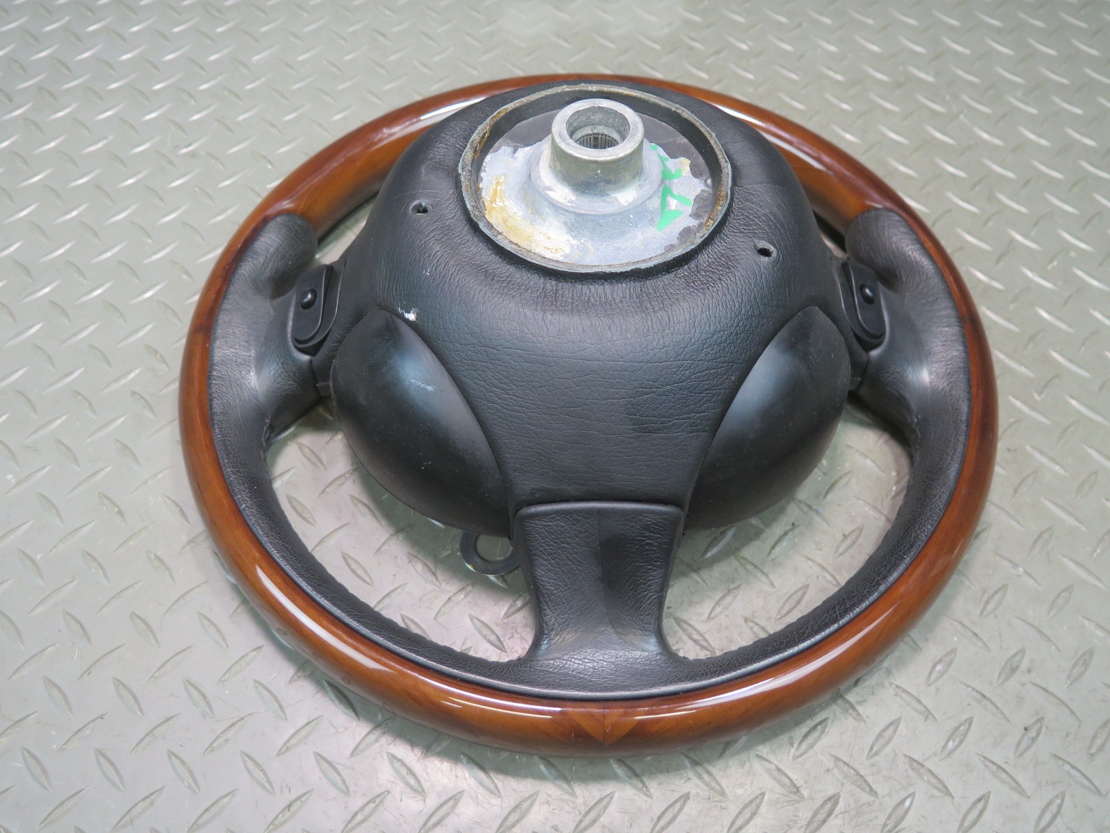 2008-2012 MASERATI GRANTURISMO S M145 LEATHER WOOD STEERING W SWITCH