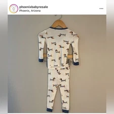 Milkberry Bamboo Set DOG LITTLE SLEEPIES KYTE MATCHING SET Posh Peanut