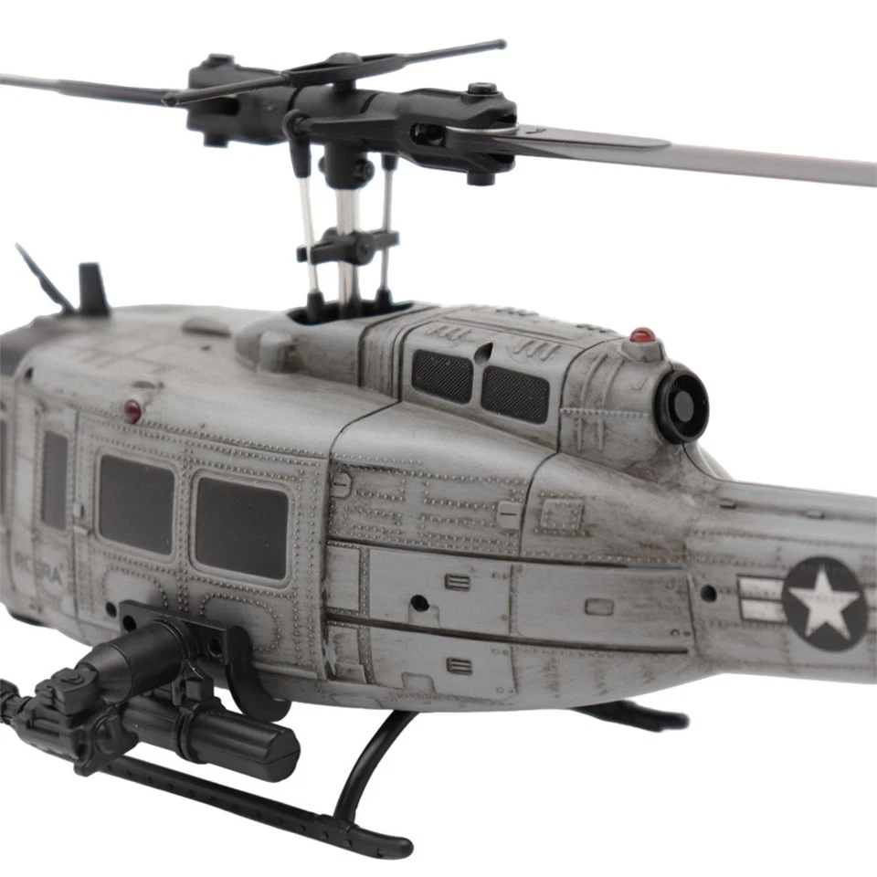 Torcster Hubschrauber Bell UH-1D grau Brushless 6G 297mm RTF Neuheit 2025 - Bild 3 von 4