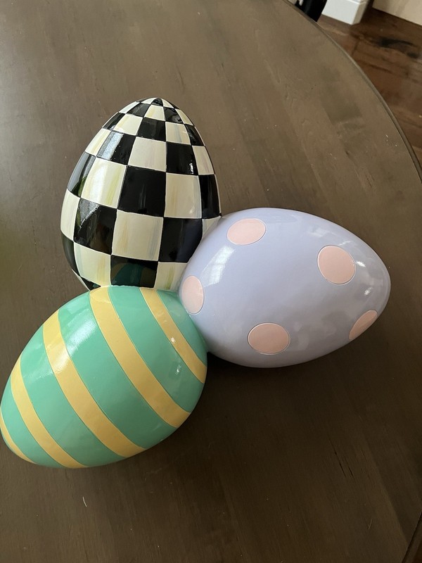 Mackenzie Childs Easter Egg Cluster