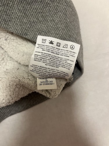 Vintage 00’s JORDAN Brand Oversized Hoodie Pullover Gray Mens Sz XL Logo Y2K - 第 10/16 張圖片