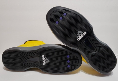 Adidas Crazy 1 Sunshine Kobe Bryant Basketball Shoes Yellow/Black (Size 12)(NEW) - Picture 7 of 10