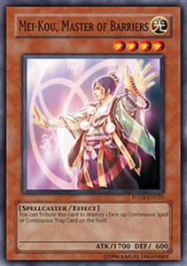 Mei-kou, Master of Barriers - FOTB-EN025 - Common - 1st Edition x3 - Near Mint