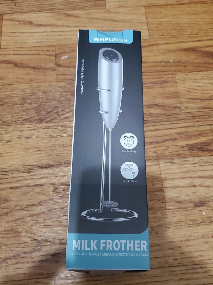 Milk Frother Handheld Battery Operated Electric Foam Maker Drink Mixer