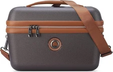 DELSEY Paris Women's Chatelet Air 2.0 MakeUp Bag Brown Travel Cosmetic Travel ba