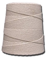 TW Evans Cordage 3-Ply Cotton and PES Cone Cotton Twine 6 lb. Strength 12900'