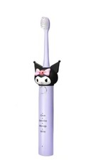 Kuromi Toothbrush Electric Sanrio Emie Rechargeable W/ 2 Replacement Head