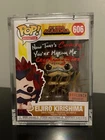 Funko Pop My Hero Academia Ejiro Kirishima signed Justin Cook COA My Hero w/ Pro