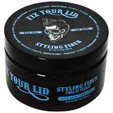 Fix Your Lid Styling Fiber for Mens Hair High Hold and Low Shine 1.7oz Pack of 5