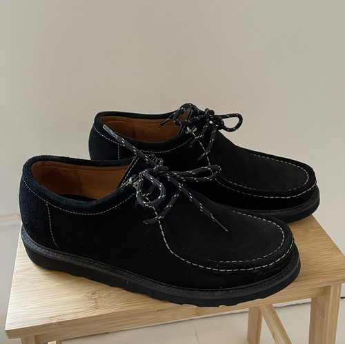 Wild Bunch Wally Suede Shoe (Black 