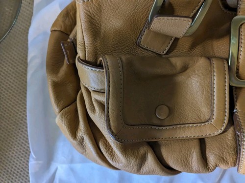 Cole Haan Leather Crossbody Shoulder Bag Magnetic Latches - Picture 2 of 11