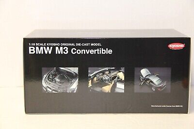 1/18 KYOSHO BMW M3 CONVERTIBLE , E93 IN GRAY, NEW , 08738GR 1/18 KYOSHO BMW M3 CONVERTIBLE , E93 IN GRAY, NEW , 08738GR