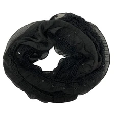 CEJON Women's scarf Loop Infinity Black  $35