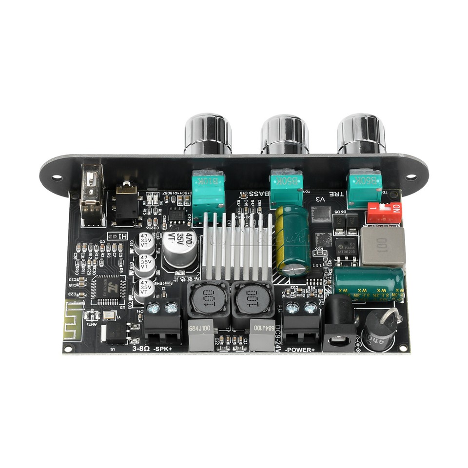 100W Bluetooth 5.3 TPA3116D2 Mono Audio Power Amplifier Module With TWS ...