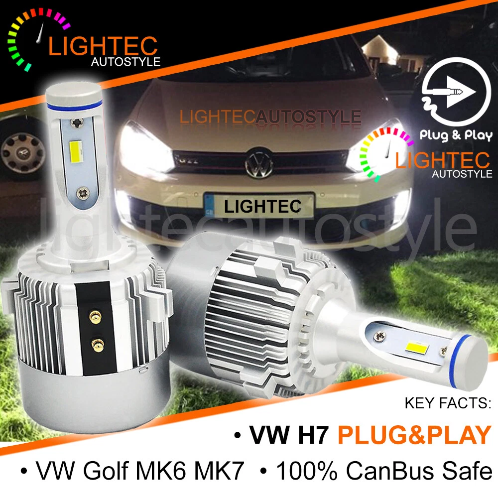 Kit LED-lampen H7 60 Watt Canbus