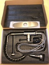 OWOFAN Kitchen Faucet, Pull Down Sprayer Brushed Nickel Stainless, New Open Box