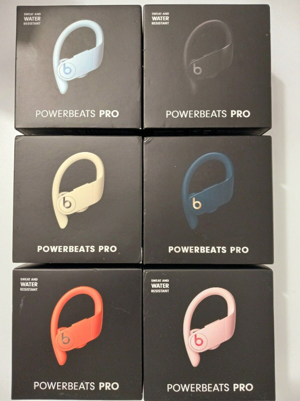 New Beats By Dr. Dre Powerbeats Pro Wireless Earbuds Multicolor Black ASA College: Florida