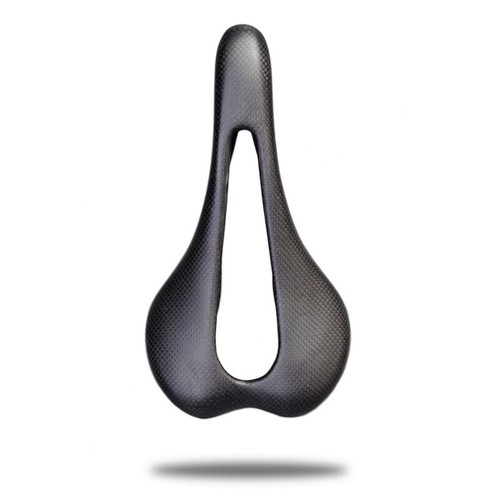 Ultralight 3K Full Carbon Fiber Saddle Oval Rail Seat MTB Road Bike Seat Cushion - Picture 2 of 7