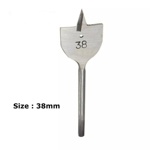Flat Wood Drill Bits (6-38mm) Walleted Spade Quality Holesaw Machine Bit - Picture 42 of 42