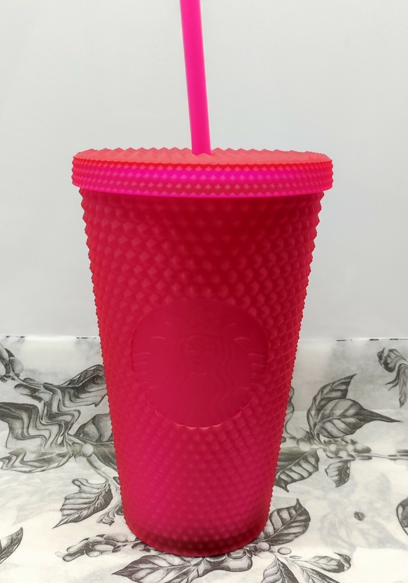 Starbucks Pink Studded Cold Cup Tumbler Soft Touch Grande Starbucks Pink Studded Cold Cup Tumbler Soft Touch Grande