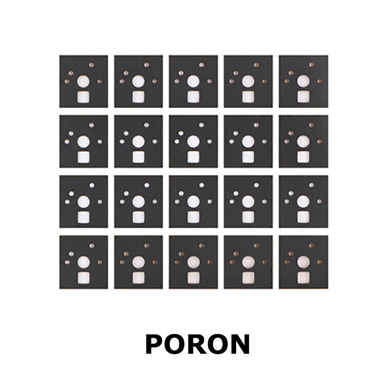120PCS Poron EVA PE Shaft Pads for Mechanical Keyboard Switch Underpad
