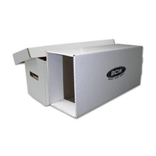  1x BCW Long Comic Book Storage Box House w/ Long Comic Box