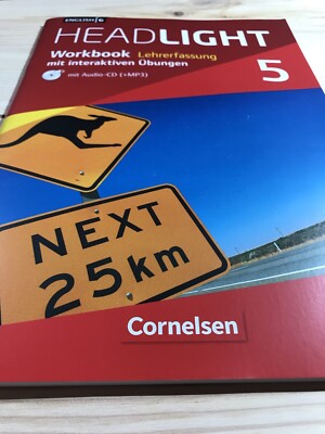 English G Headlight 5 Workbook Arbeitsheft Lehrerfassung mit Lösungen + CD