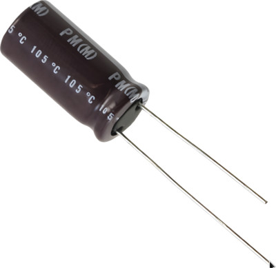 Nichicon Elko UPM2A100MED 105° 10uF 100V Low ESR 1,2R 6,3x11 RM2,5  [10 pcs] #B2