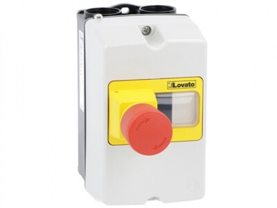 LOVSM1Z1702P Behälter Wand IP65 Für SM1P Mit Presse Ratsche - LOVATO SM1Z
