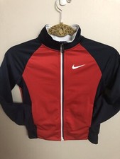Nike Sportswear Black/Red Genuine Jacket - 7/L