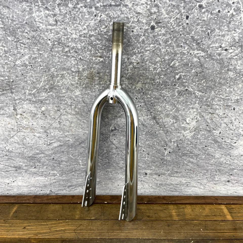 Vintage BMX Fork Bologna Cut Old School BMX   20 x 1 1980s Chrome 5.25 in - Image 4 of 4