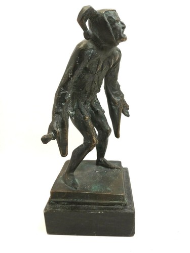 Statua in bronzo Rigoletto scultura artistica - 8,5" pollici - Foto 7 di 12