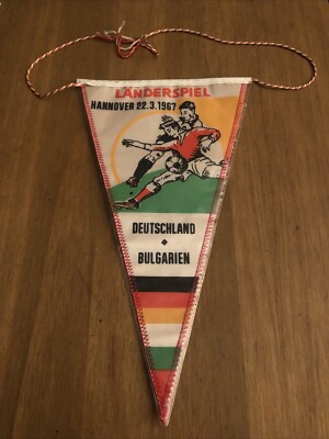 Petit Fanion Bulgarie – Pennant Wimpel – Drapeau FEDERATION – Objet Non Modifié