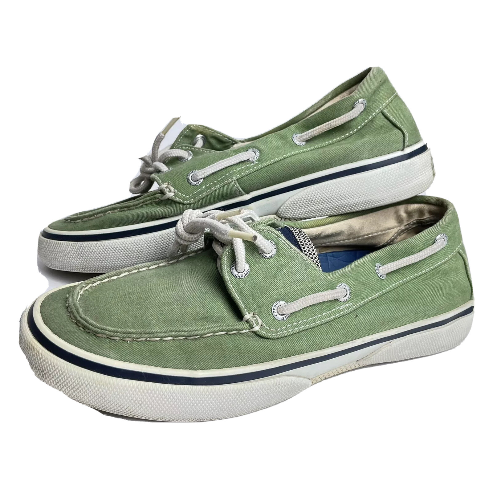 Sperry Top-Sider Mens Size 7.5M Green 