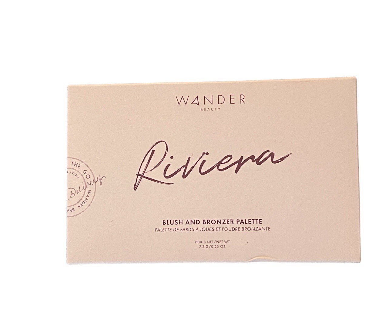 Bronze Pallet Wander Beauty Riviera Blush and 7.5 g .25 oz Full Size NIB Sealed