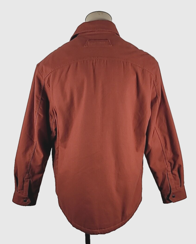 NWOT - Alaskan Hardgear Duluth Trading TRAPLINE FLANNEL SHIRT JAC Rust Sz Large - Picture 2 of 6